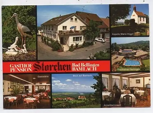 Bad Bellingen - Bamlach Pension Storchen ngl 43.966