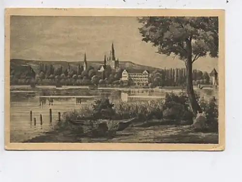 Konstanz a.B. Ansicht Künstler-AK gl1931 42.888