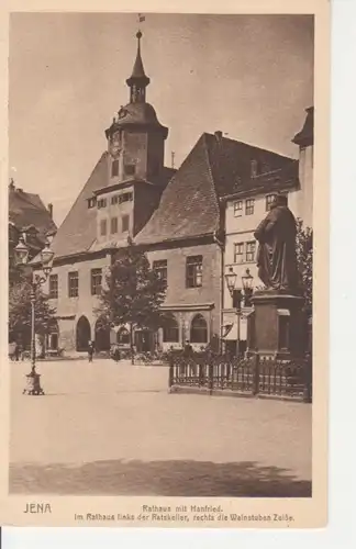 Jena Rathaus mit Hanfried Weinstube Zeiße ngl 75.587