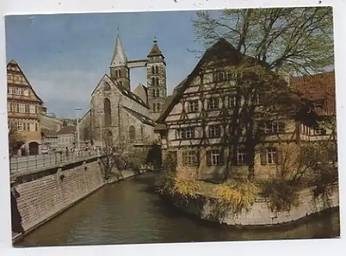Esslingen a.N. Blick zur Stadtkirche gl1987 43.207