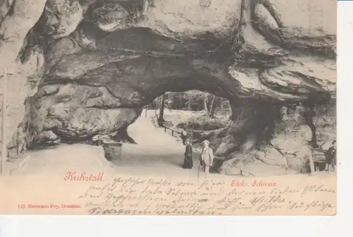 Sächsische Schweiz Kuhstall gl1900 75.875