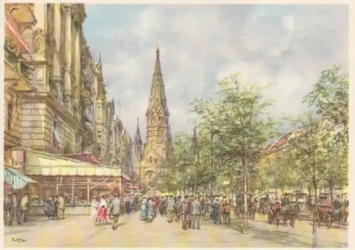 Berlin Kurfürstendamm nach Aquarell ngl 75.370