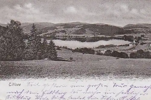 Titisee alte Ansicht gl1903 B1.996
