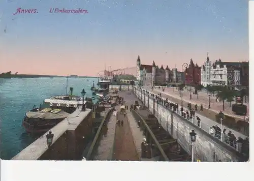 Antwerpen Uferansicht feldpgl1916 203.573