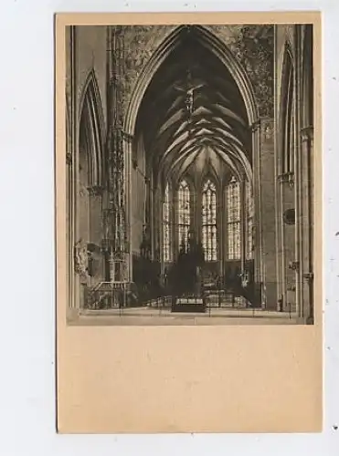 Ulm a.D. Münster Blick in den Chor ngl 42.795