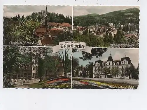 Badenweiler Mehrbildkarte ngl 43.004