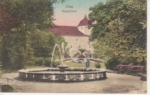 Zittau Stadtgärtnerei gl1913 84.424