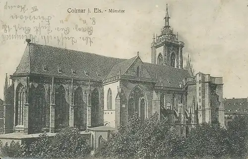 Colmar Münster feldpgl1915 110.935