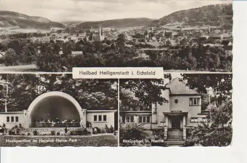 Heiligenstadt Heilbad Mehrbildkarte glca.1965 75.548