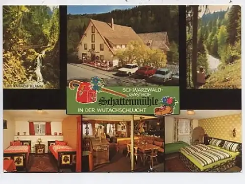 Löffingen Göschweiler Gasthof Schattenmühle ngl 44.764