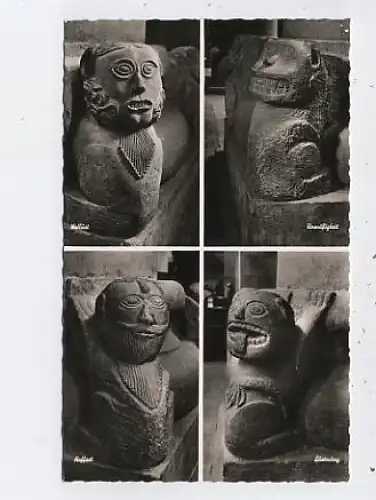 Alpirsbach Klosterkirche Sockelfiguren ngl 41.953