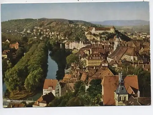 Tübingen Gesamtansicht von Osten ngl 41.993