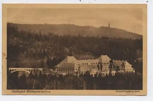 Stuttgart-Wildparkstation R.-S.-Stift gl1922 42.033