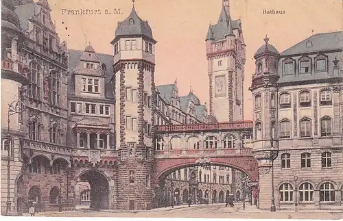 Frankfurt a.M. Rathaus gl1909 49.476