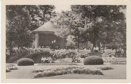 Bad Elster Musikpavillon am Kurhaus ngl 49.400