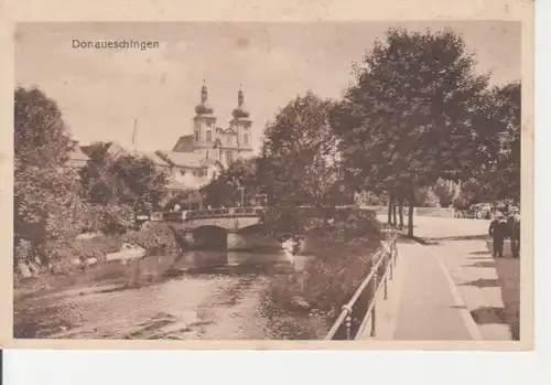 Donaueschingen Partie an der Brücke ngl 76.946