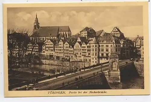 Tübingen Partie bei der Neckarbrücke ngl 41.880