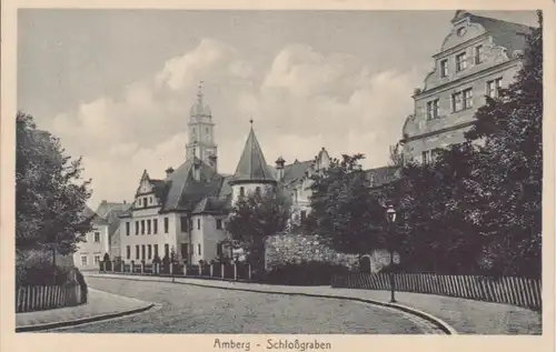 Amberg Oberpfalz Schloßgraben gl1944 76.549