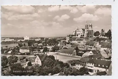 Breisach am Rhein Gesamtansicht gl1963 42.159