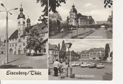 Eisenberg Rathaus Schloß Christanienburg ngl 75.580