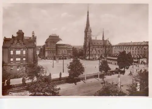 Chemnitz A.-H.-Platz / Theaterplatz gl1940? 84.702