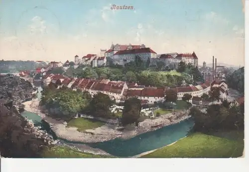 Bautzen Stadtpanorama gl1910 85.964