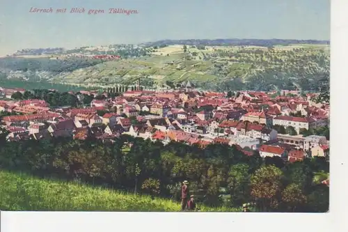 Lörrach mit Blick gegen Tüllingen ngl 77.109