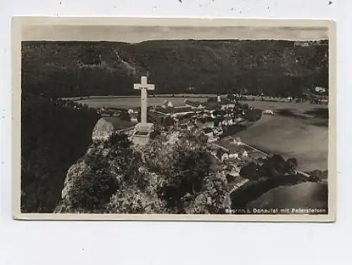 Beuron mit Petersfelsen gl1937 42.209