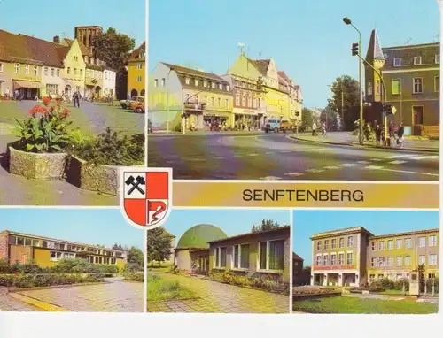 Senftenberg Teilansichten Mehrbildkarte ngl 85.859