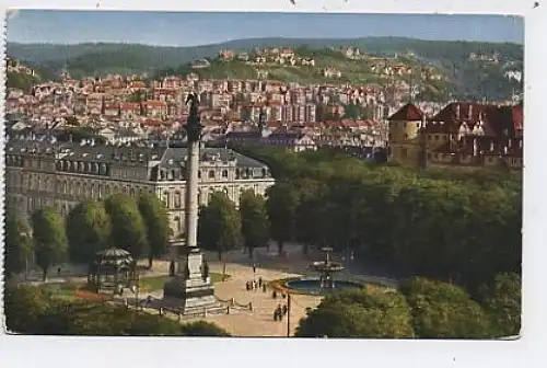 Stuttgart Schlossplatz Stadtpanorama ngl 42.295