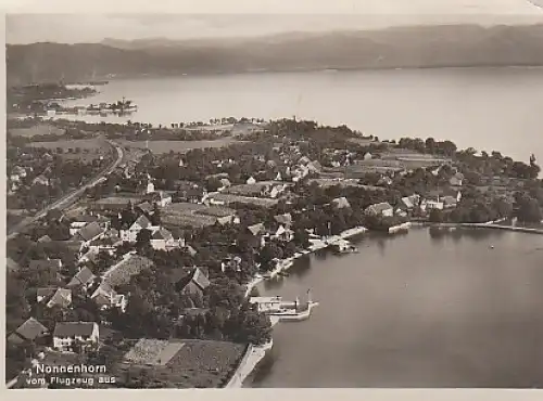 Nonnenhorn Bodensee vom Flugzeug aus ngl B1.795