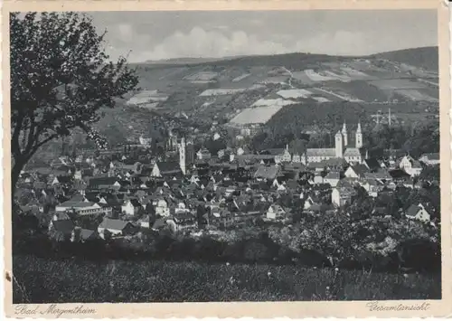 Bad Mergentheim Gesamtansicht gl1930 26.881