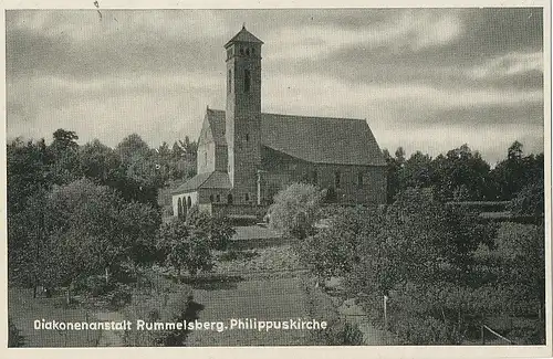 Diakonenanst. Rummelsb. Philippuskirche gl1946 120.832