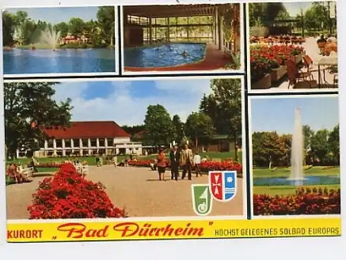 Bad Dürrheim Mehrbildkarte gl1982 41.966