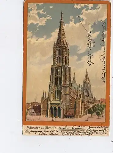 Ulm an der Donau Münster gl1909 44.842