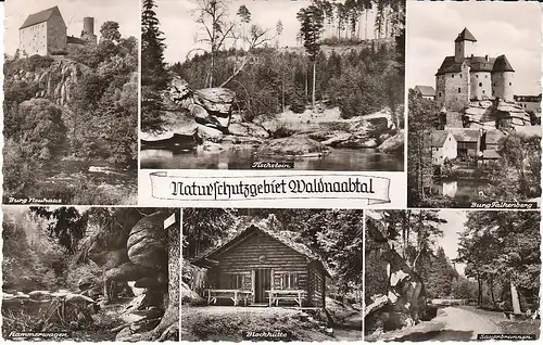 Waldnaabtal Mehrbildkarte gl1960 B2.740