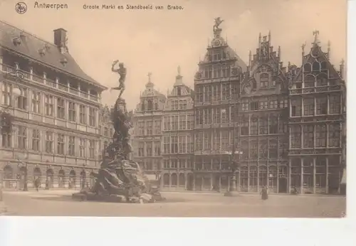 Antwerpen Markt Denkmal van Brabo ngl 203.580