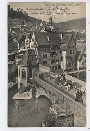 Calw Nikolaus-Kapelle glca.1920 42.408