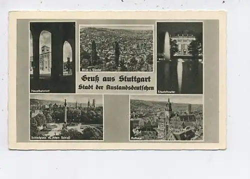 Stuttgart Mehrbildkarte ngl 42.069