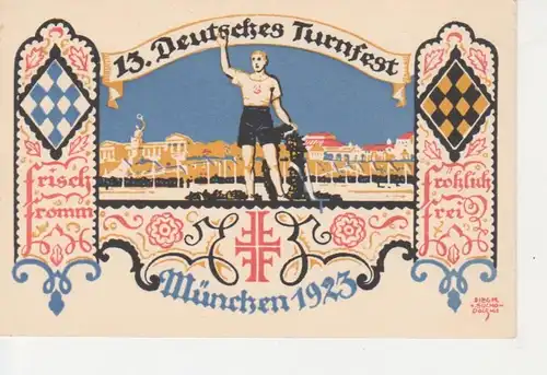 München 13. Deutsches Turnfest 1923 ngl 77.461