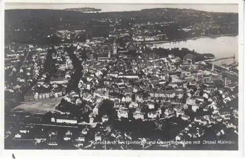 Konstanz a.B. bis Insel Mainau Luftbild gl1931 26.719