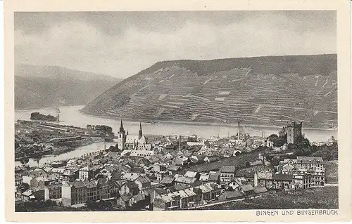 Bingen am Rhein mit Nahemündung ngl 49.450