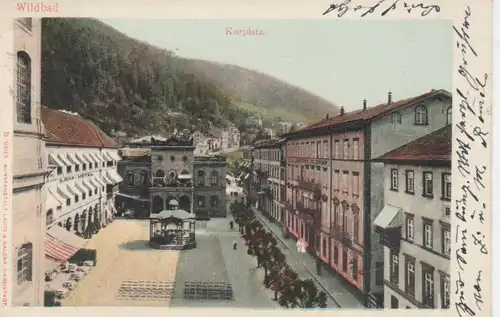 Wildbad Kurplatz gl1904 76.709