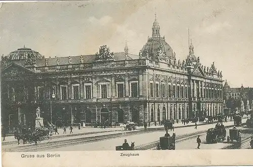 Gruß aus Berlin Zeughaus gl1907 100.200