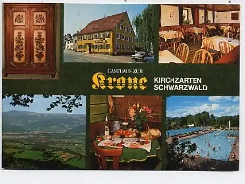 Kirchzarten Gasthaus zur Krone Mehrbildkarte ngl 44.762