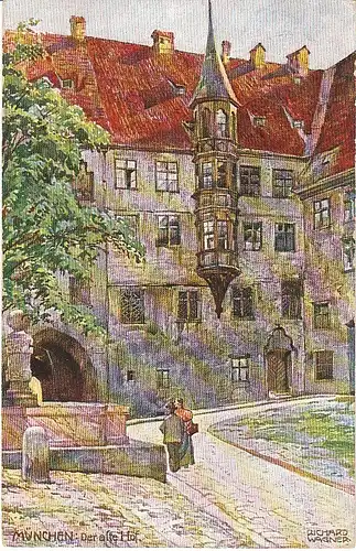 München Der alte Hof RICHARD WAGNER gl1911 49.607