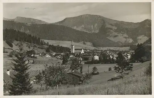 Oberstaufen Panorama bahnpgl1930 126.294