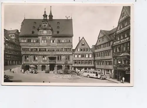 Tübingen Marktplatz gl1952 44.838