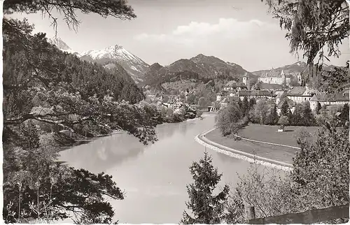 Füssen Allg.vom Forggensee > Breitenberg gl1956 49.352