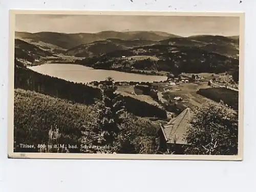 Titisee Gesamtansicht gl1937 42.191